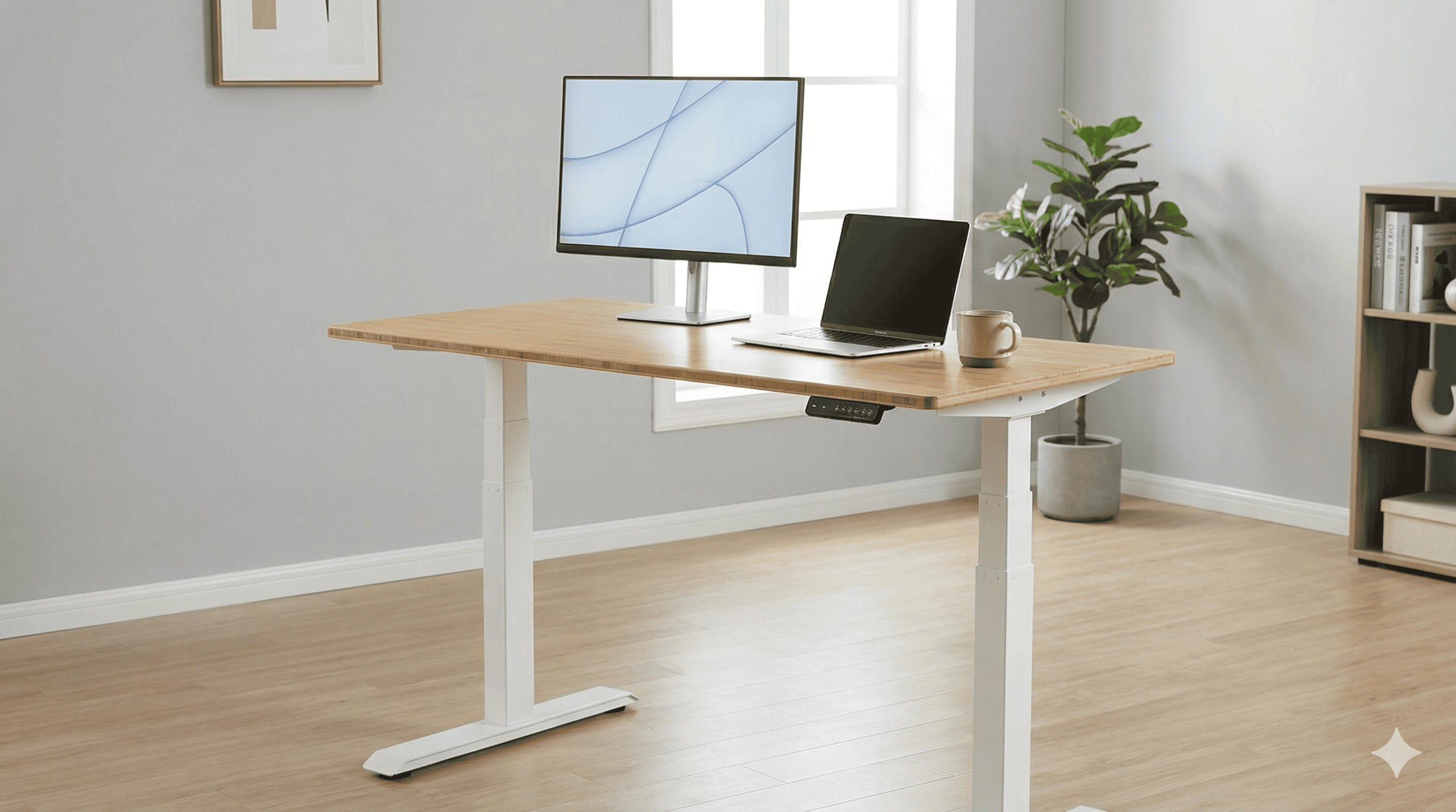 FlexiSpot E7 standing desk with bamboo top — full review and honest verdict for 2026