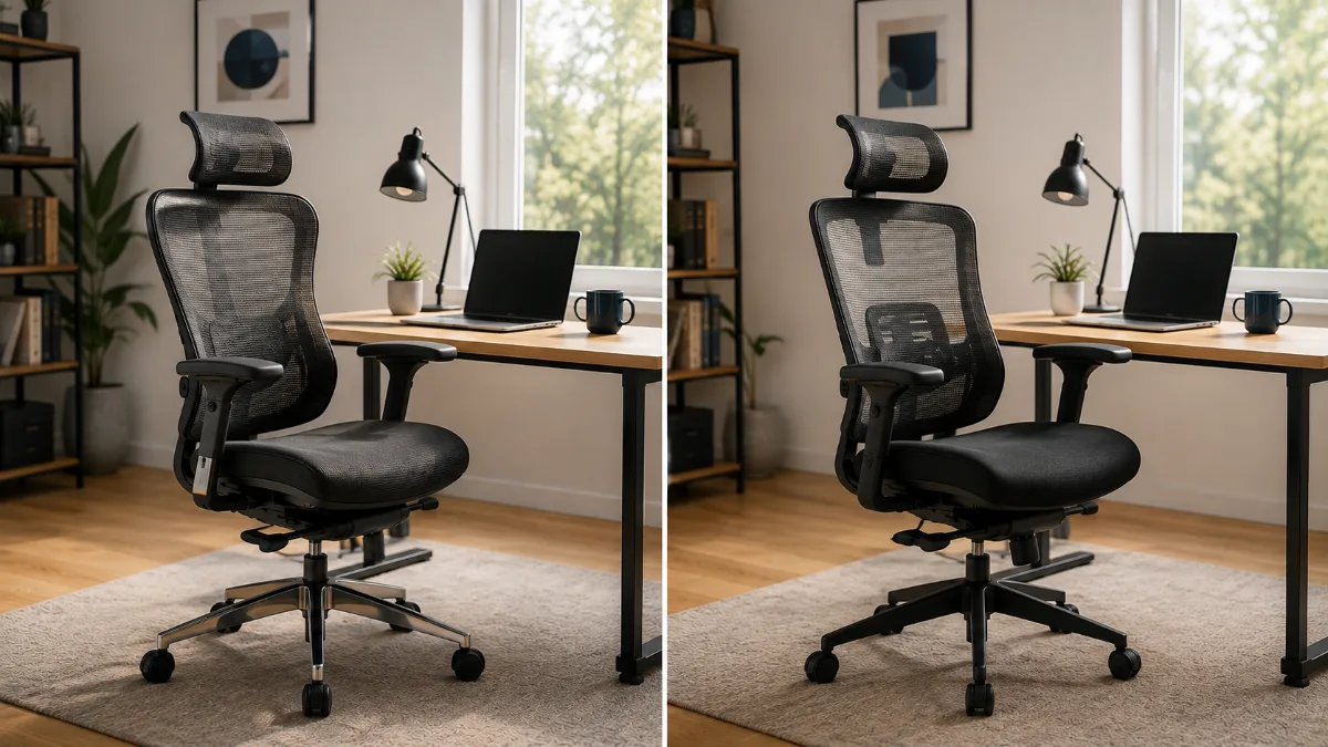 HON Ignition 2.0 vs Steelcase Series 1 — two mid-range ergonomic chairs compared